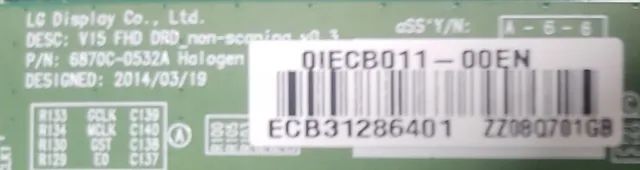 Placa TCOM ECB31286401 para TV LG43LM6300PSB - Foto 4