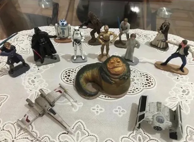 Miniatura - Princesa Leia - Coleção xadrez Star Wars 