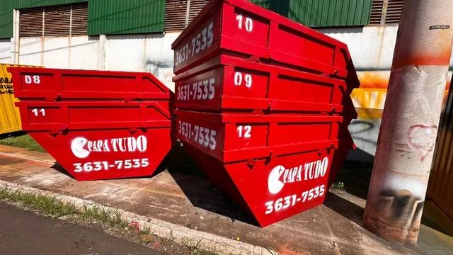 Cacambas para poli, caçamba estacionaria, caçamba para entulhos e container almoxarifado - Foto 4