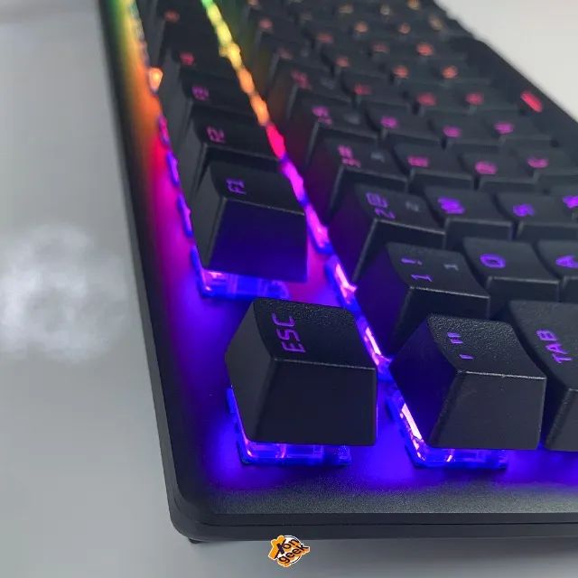 Teclado Gamer Mecânico Alloy Origins Cor - Switch HyperX Blue | Teclado super resistente   - Foto 4