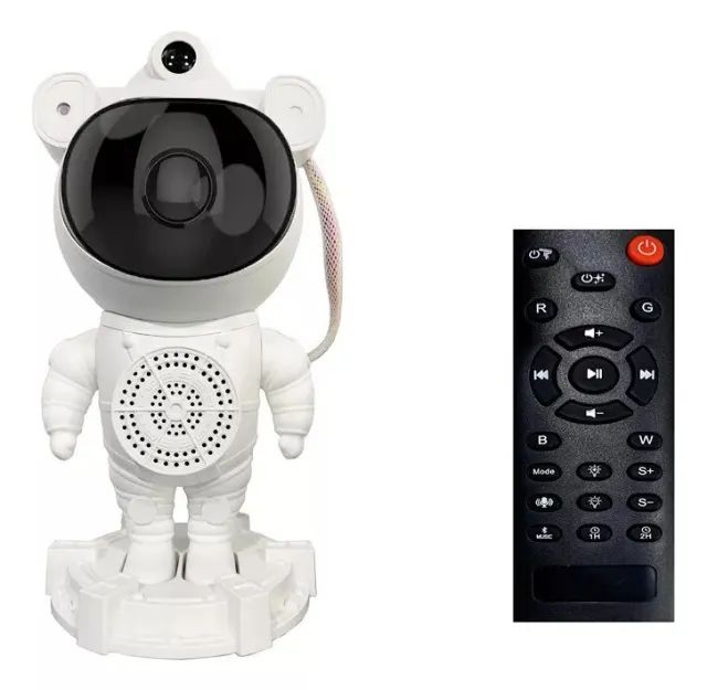 Projetor Astronauta caixa de som blutooth embutida (Jk Eletrônicos - Foto 2