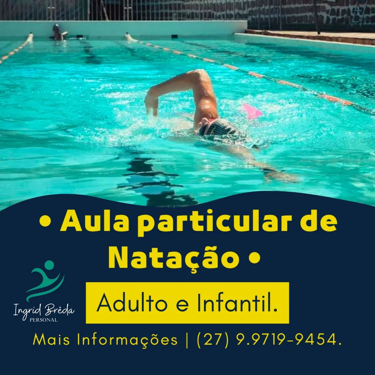 Aula Particular de Natação - Adulto e Infantil
