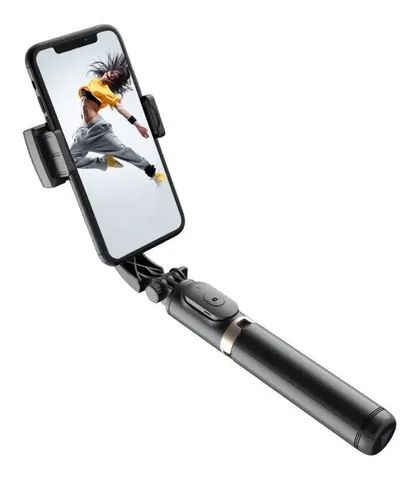 Estabilizador Gimbal Q08 para Celular com Controle Bluetooth - Foto 2