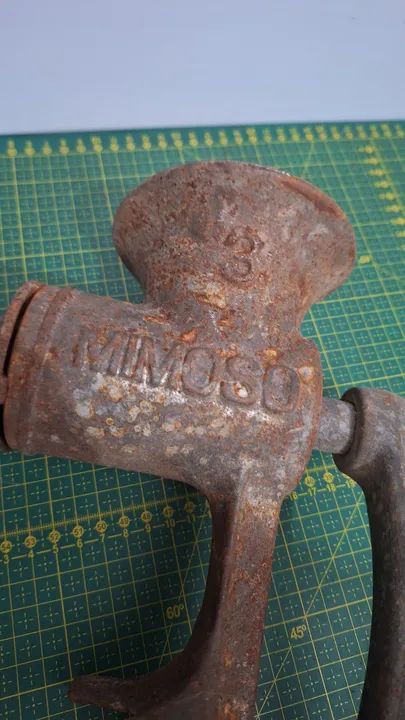 Moedor de carne antigo mimoso número 3 - Foto 5