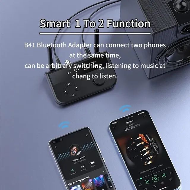 Roteador e Repetidor Sonoro Bluetooth Sound para Caixa de Som Aparelho de Música - Foto 4