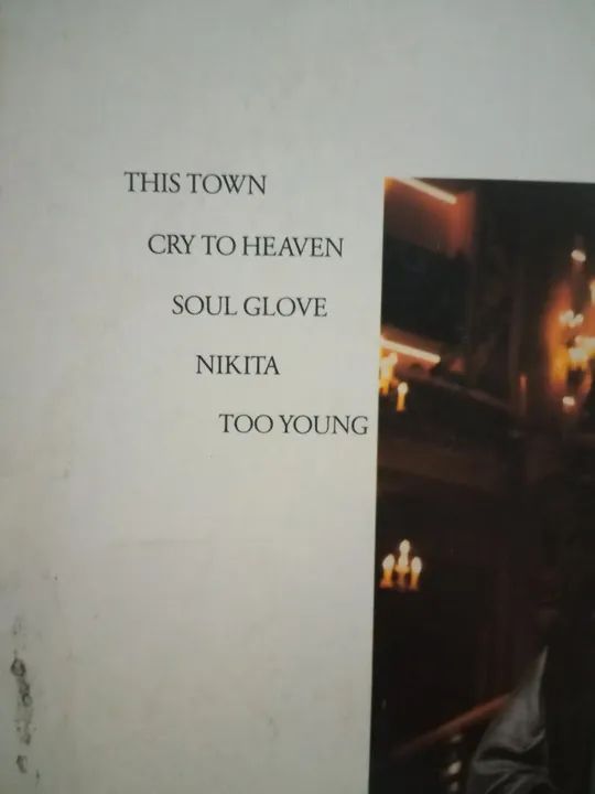 LP ELTON JOHN ICE ON FIRE 1985 - Foto 5