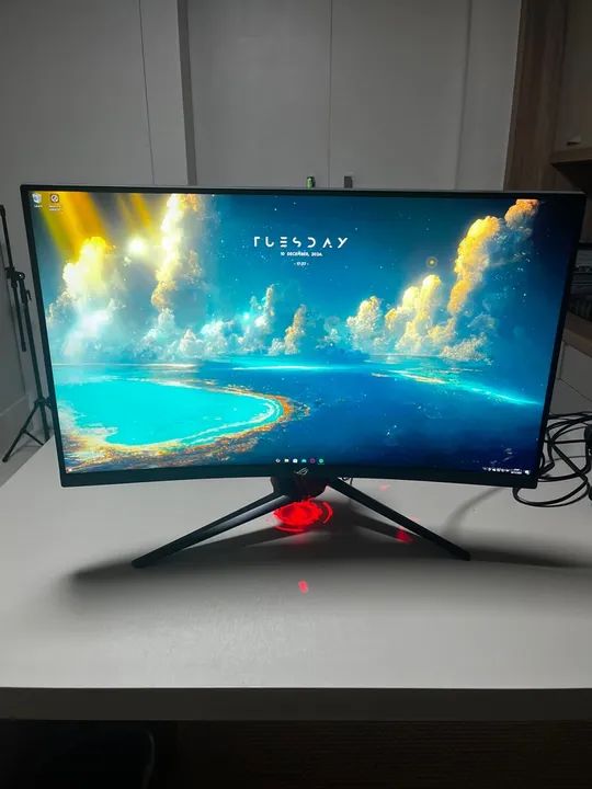 Monitor Gamer Curvo Asus 32 polegadas 