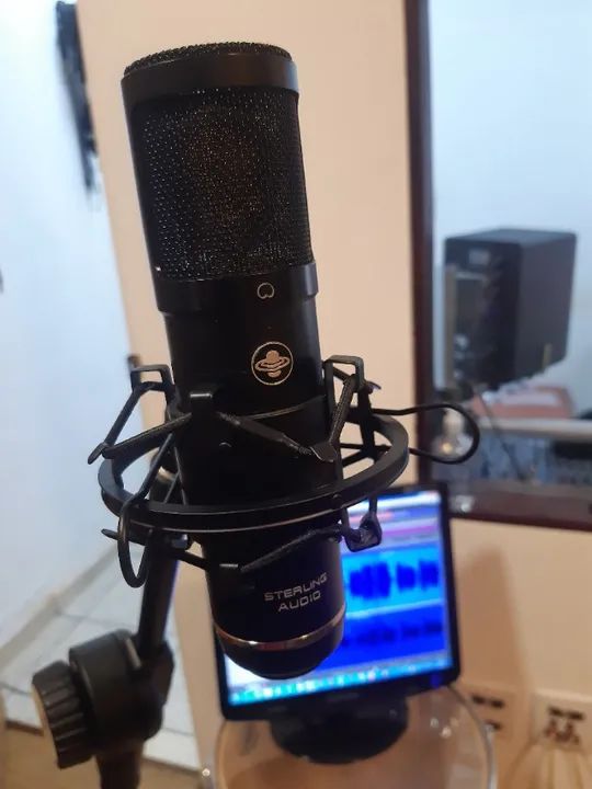 Microfone Condenser Sterling St51 Com Shockmount - Foto 2