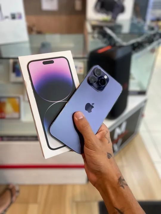 iPhone 14Pro Max - Seminovo - PURPLE - Foto 3