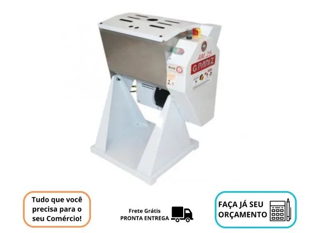 Amassadeira GPaniz 110/220 Basculante 25kg