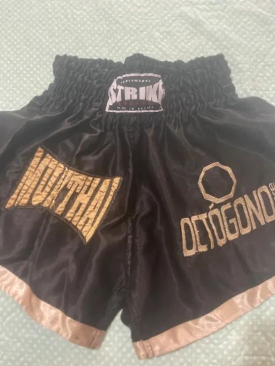 Shorts bordado Muay Thai - Foto 2