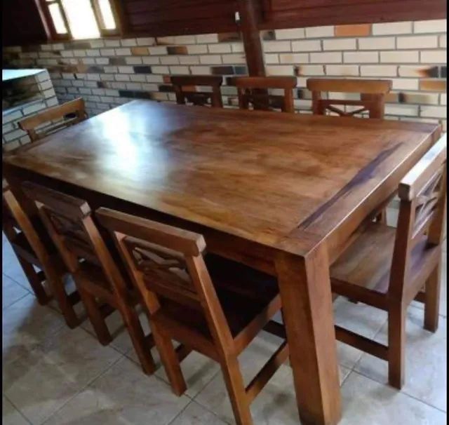 Mesas em madeira maciça  - Foto 3