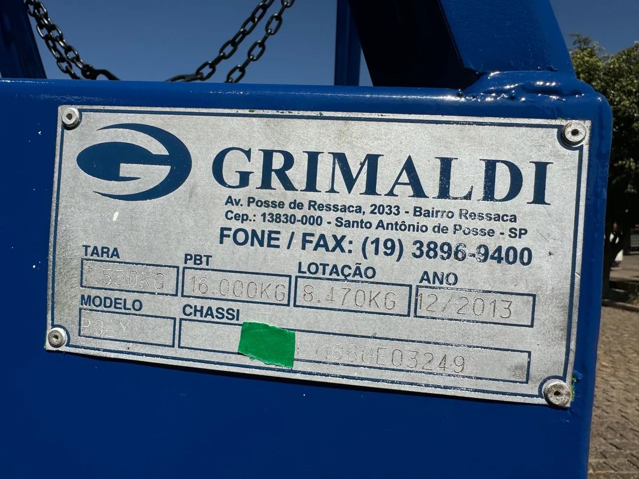 Poli guindaste VW 17190 13/13 impecável - Foto 15