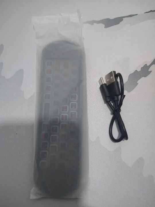 controle remoto de voz, com teclado - Foto 3