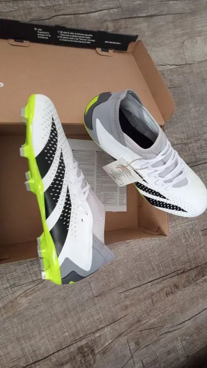 Chuteira Br 42 Br 43 Campo Adidas Cód GZ 0024 Original - Foto 3