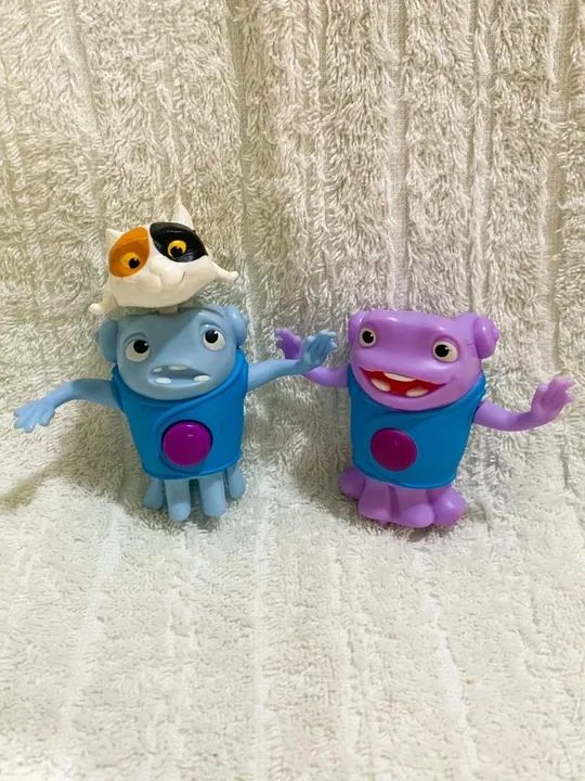 Boneco ORIGINAL Home (cada um na sua casa)  - Mc Donalds (kit com 2 bonecos) 