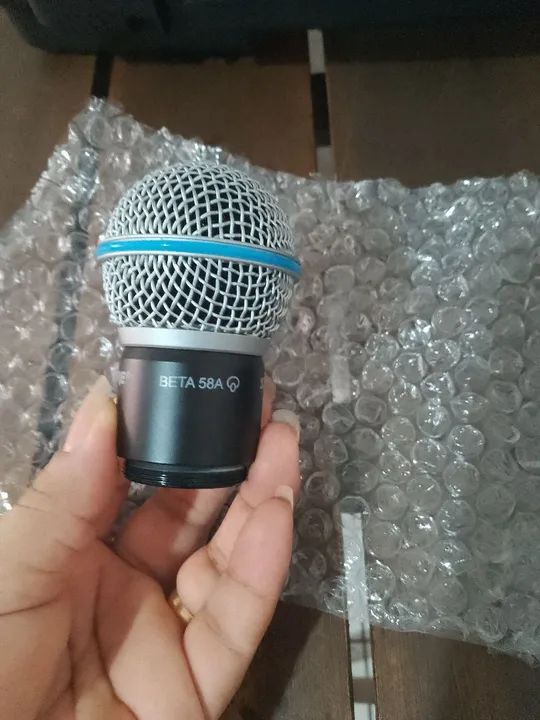 3 Cápsulas para Microfone Shure Beta 58A - Novo - Foto 4