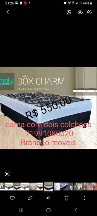 Sofa bicamas R$ 380,00 Camas de casal R$ 380,00 popular ótima espuma fotos ilustrativas - Foto 3
