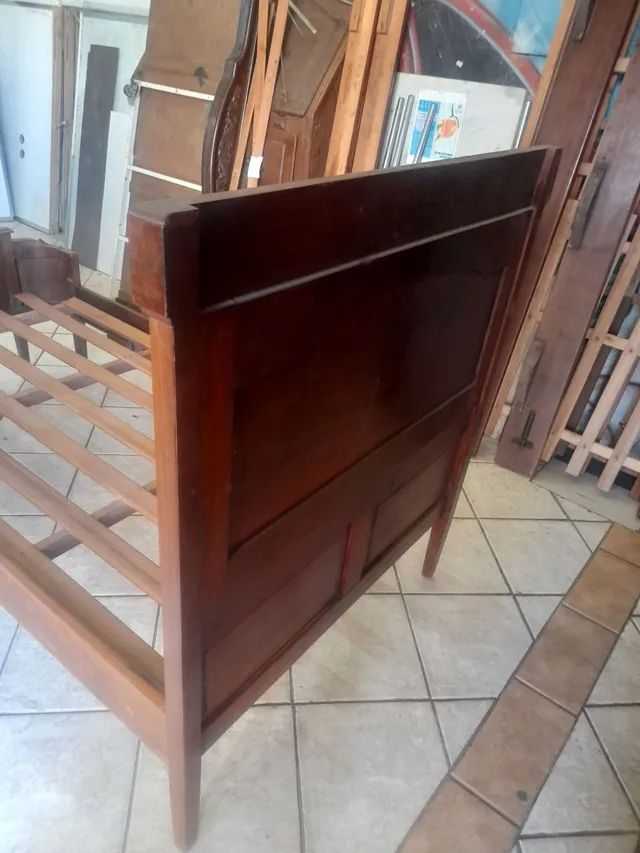 Cama art noveau original em ótimo estado - Foto 5