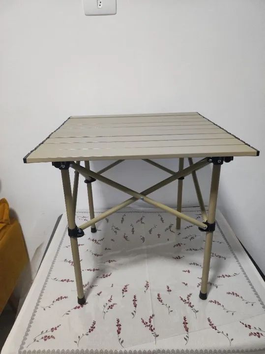 Mesa Portátil dobrável Acampamento e Camping  - Foto 2
