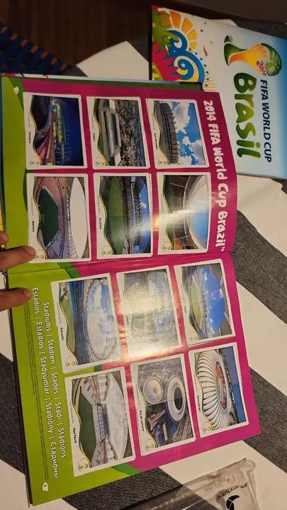 Álbum da Copa 2014 do Brasil completo em capadura - Foto 5