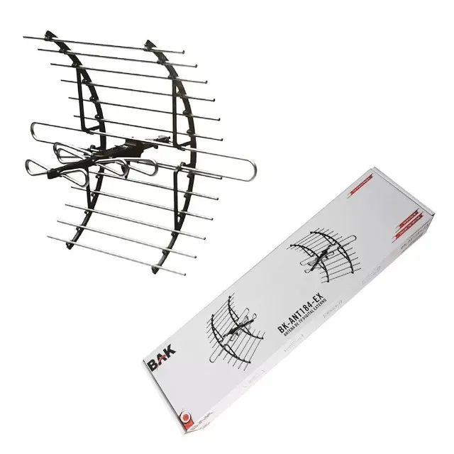 Antena Externa Digital Uhf Hdtv Full Hd Bk-ant184-ex Bak