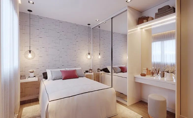 Apartamento a venda 2 quartos com varanda - financiado  - Foto 4