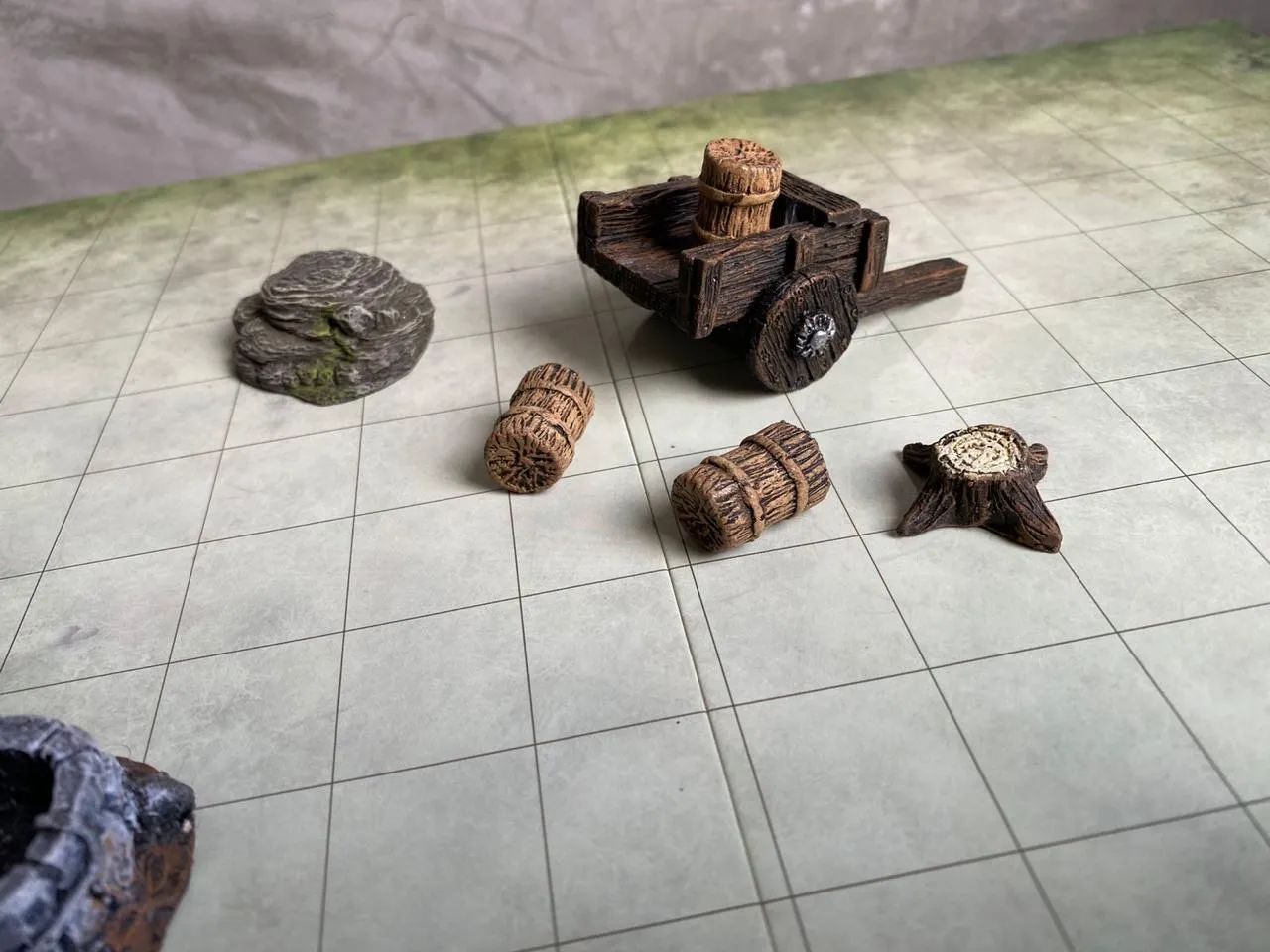 Vila Destruida | Miniatura | RPG  - Foto 4