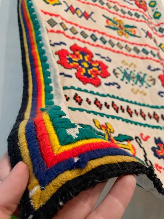 Panô Boho Chic bordado Decoração  - Foto 5