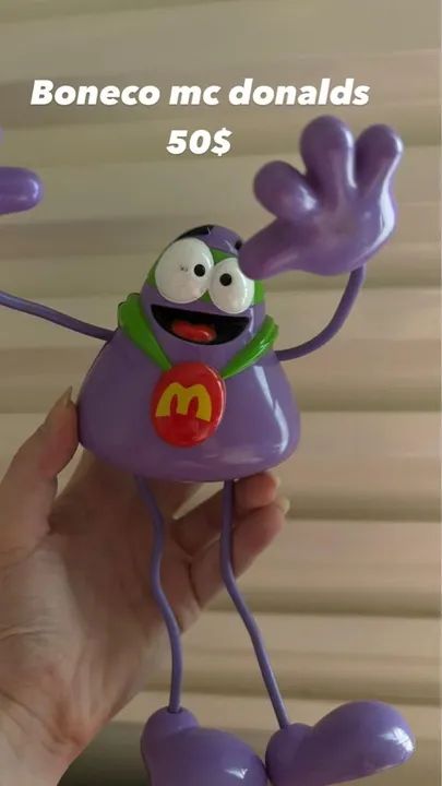 Mc donalds batatao boneco