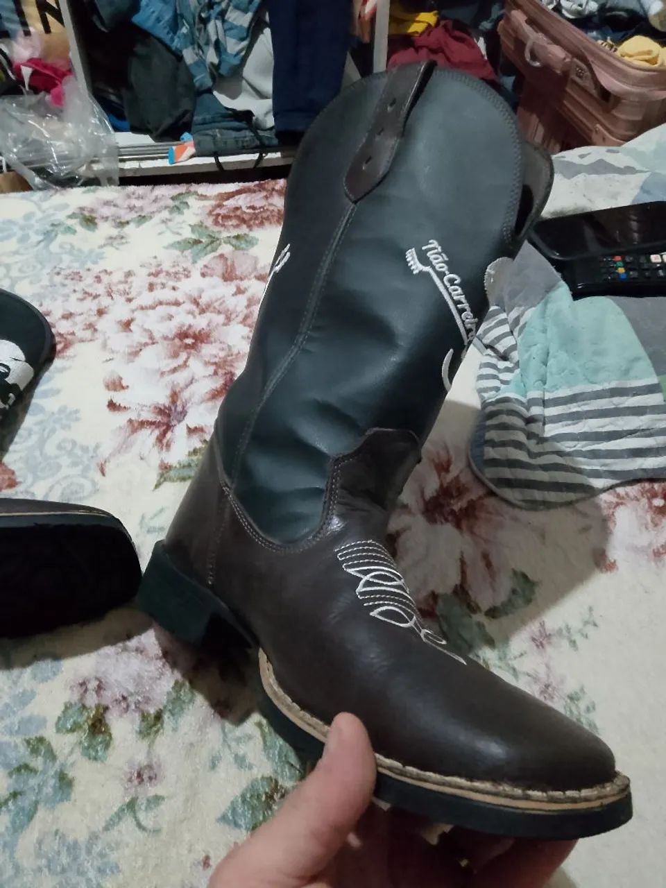 Bota texana Tião carreiro - Foto 4