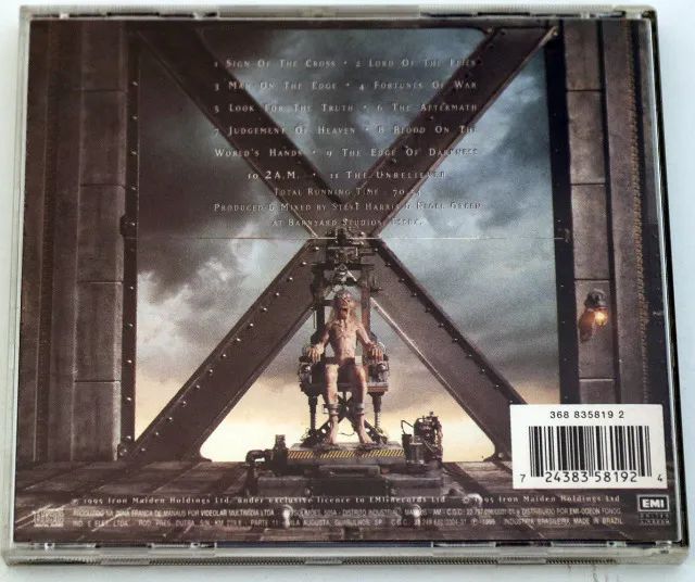 CD Iron Maiden - The X Factor - Foto 2