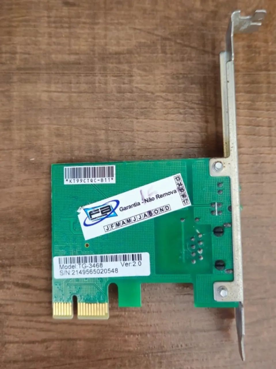 Gigabit Network Card PCI Express - TP-Link TG346864330129610369122