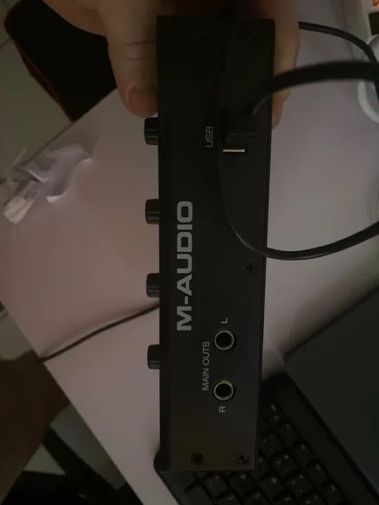 Interface de Áudio M-Track Duo M-Audio - Foto 3