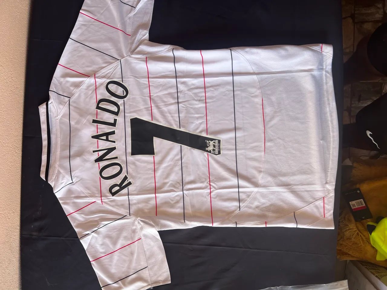 Camisa Manchester United Cristiano Ronaldo 2003 - Foto 4