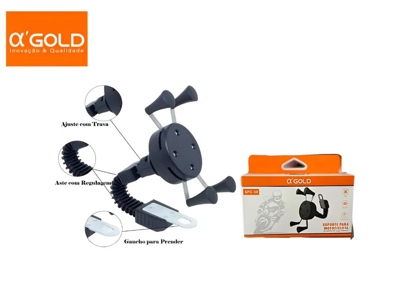 Suporte para Celular AGOLD SPC-39 - Foto 2