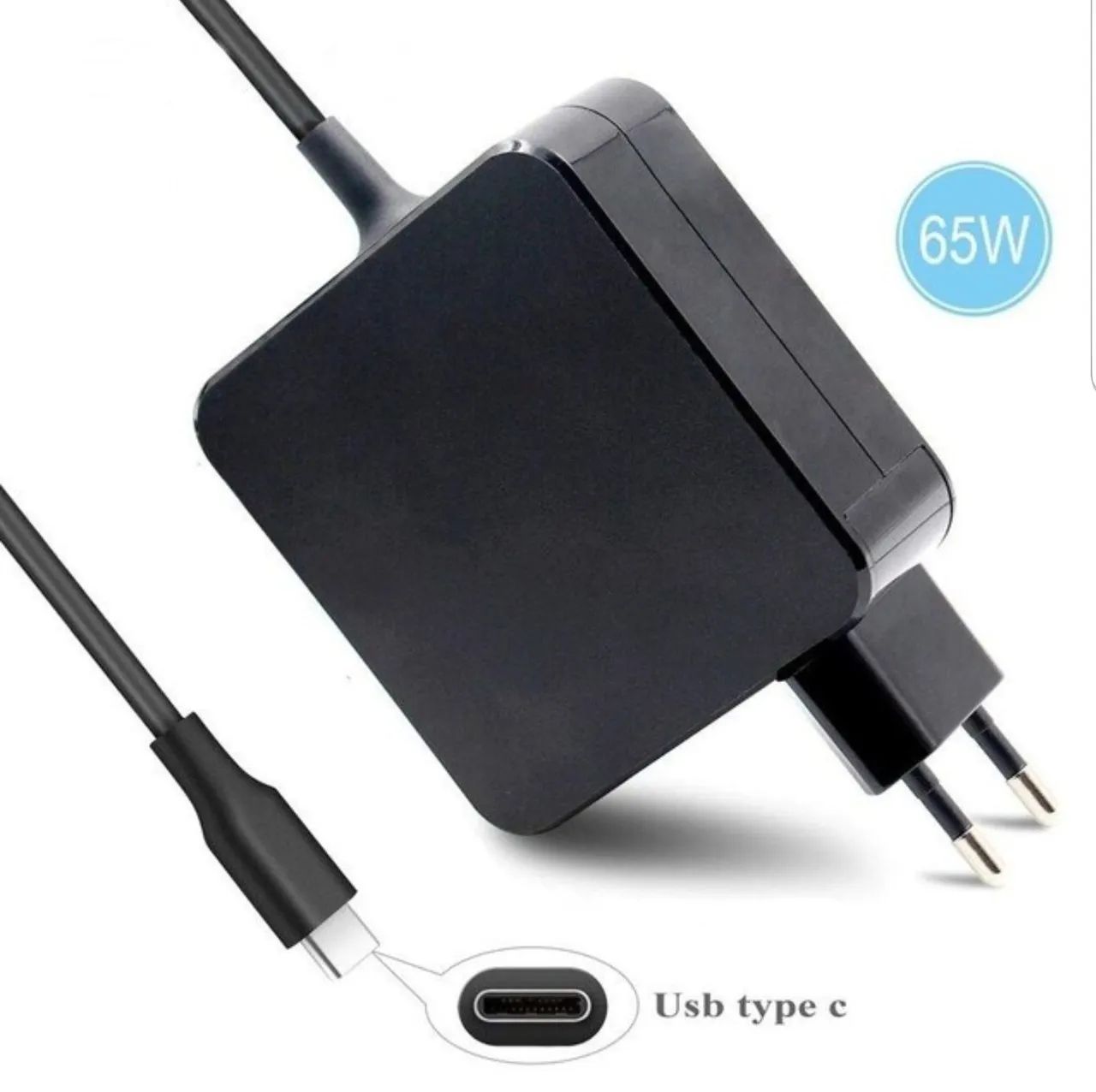 Carregador tipo C. pra notebook 