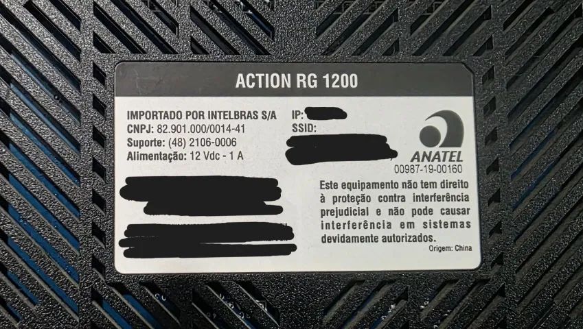 Gigabit Router Intelbras Action RG 120064617710263297121