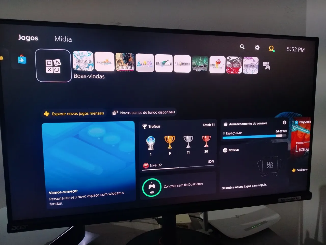 Monitor Acer - Especificações na descrição