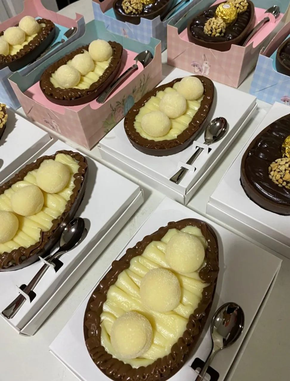 Ovos de Páscoa recheados - Foto 6