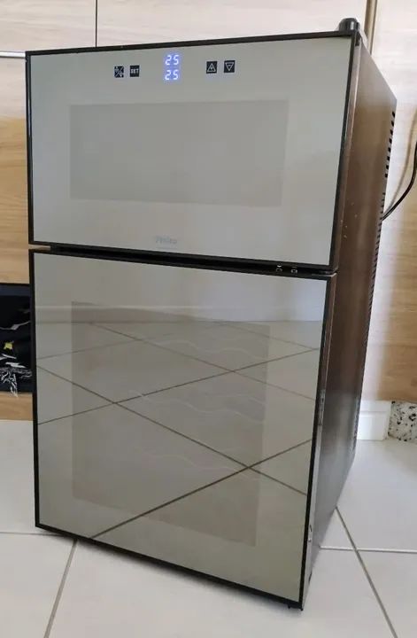 Adega Philco 2 portas - parte inferior não resfria