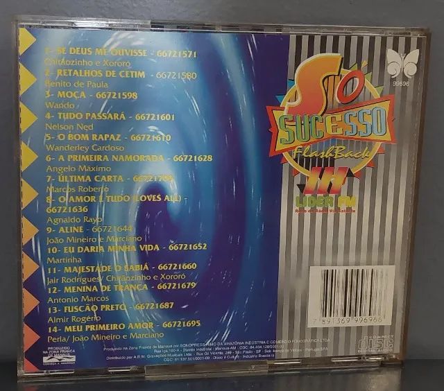 Só Sucesso Flashback, Líder FM (CD) - Foto 4