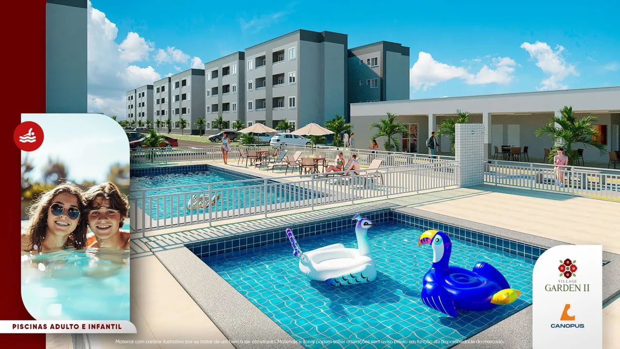 040- garden 2 - apartamentos no turu com varanda e suite - Foto 5