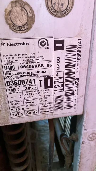 Freezer horizontal Electrolux 385L H400 - Foto 3