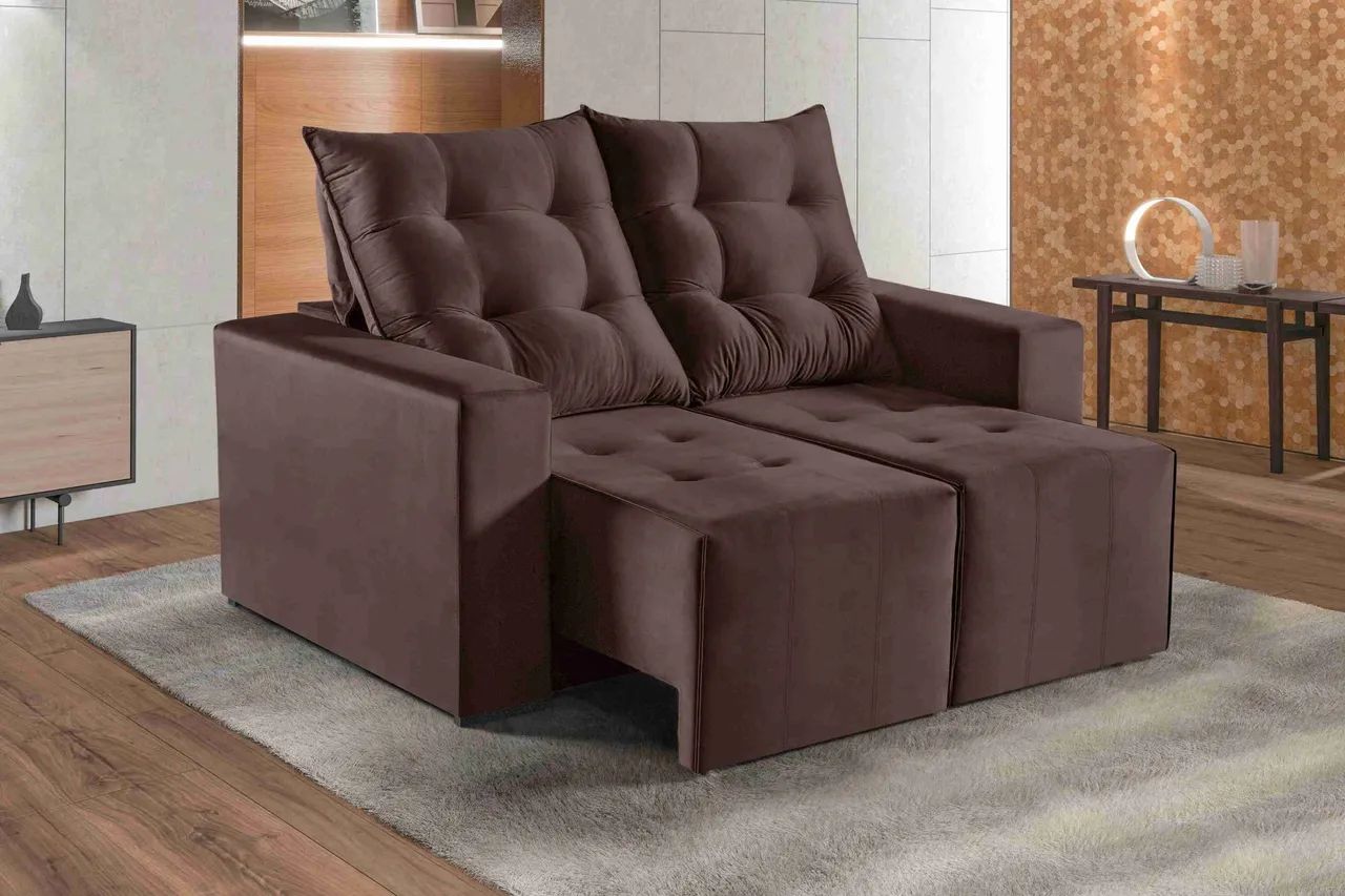 Sofá Retrátil e Reclinável Itaguaí - Promoção! - Foto 2