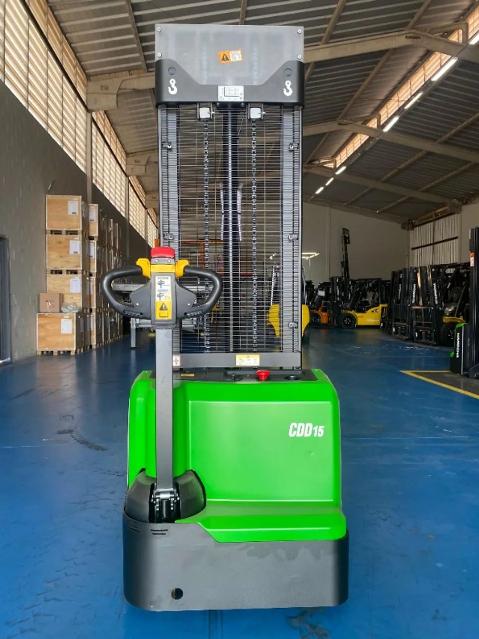 Empilhadeira Patolada elétrica Hangcha 1500kg NOVA! - Foto 2