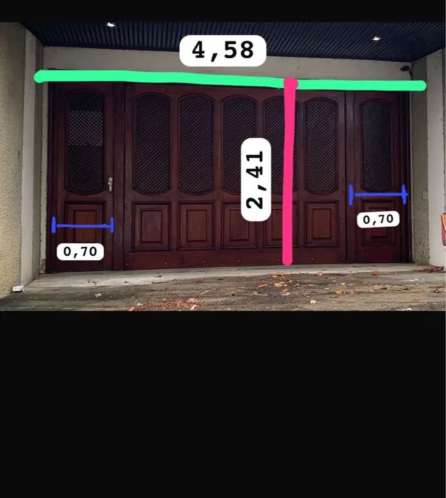 Portão de Ipê genuíno - R$5000 - Foto 5