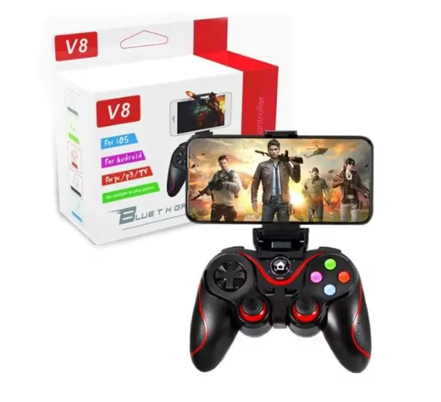 Controle De Jogo Gamepad Celular Joystick Wireless PC Bluetooth
