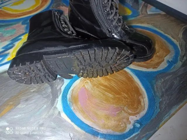 Bota  cortuno preta - Foto 6