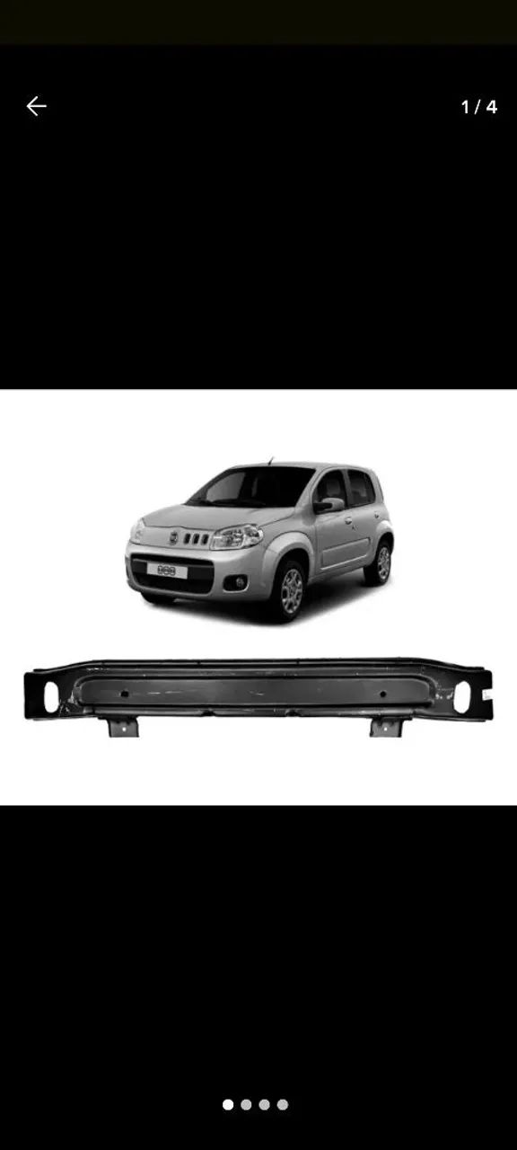Alamxa lâmina Para-choque Fiat Uno 2010-2014 Reforço Dianteiro